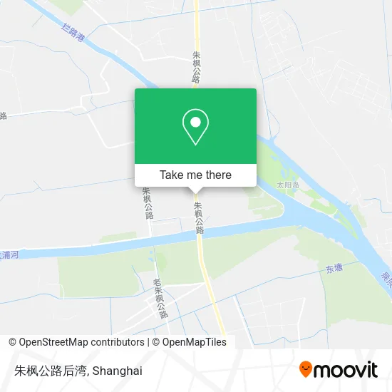 朱枫公路后湾 map