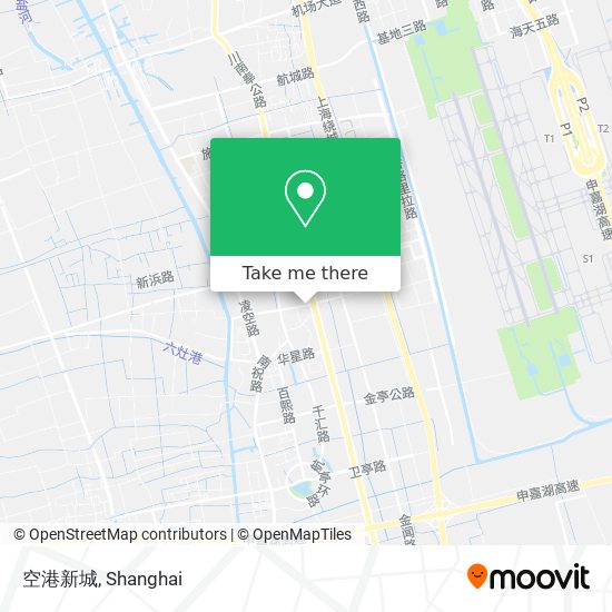 空港新城 map