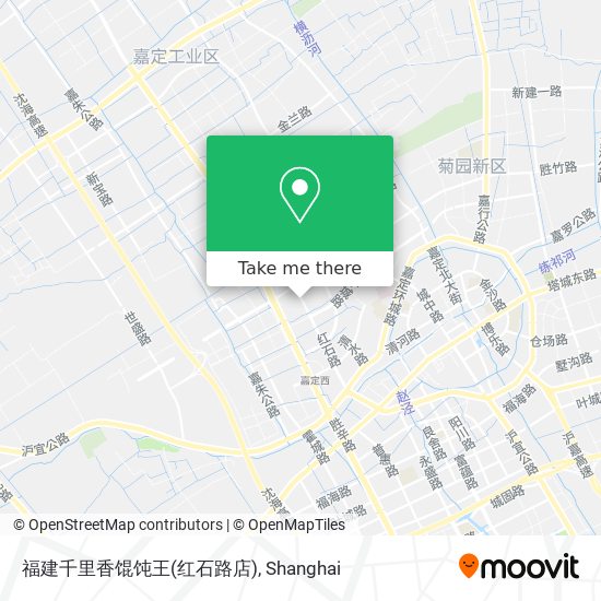 福建千里香馄饨王(红石路店) map