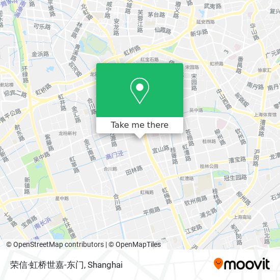荣信·虹桥世嘉-东门 map