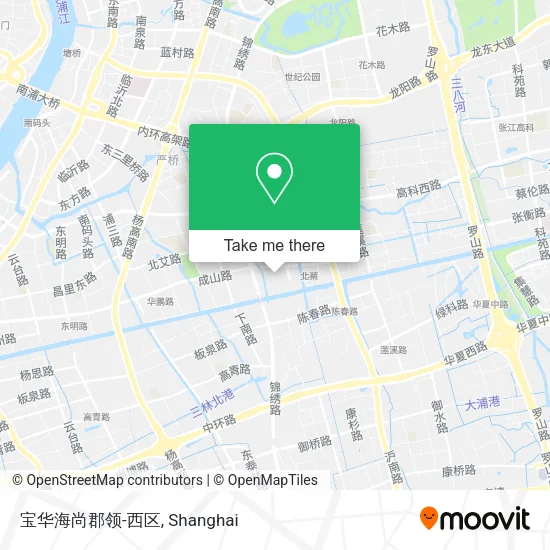宝华海尚郡领-西区 map