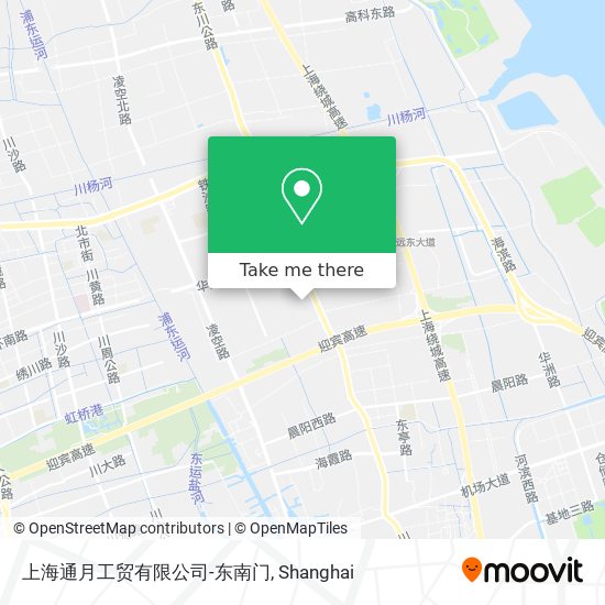 上海通月工贸有限公司-东南门 map