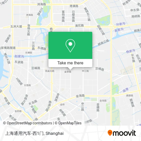 上海通用汽车-西1门 map