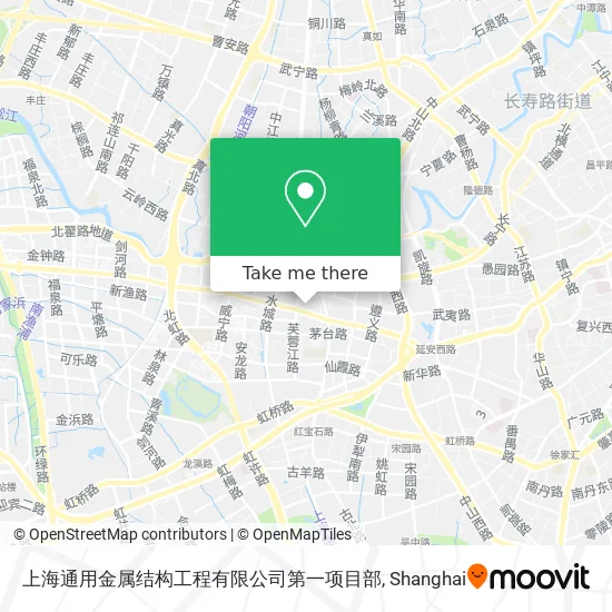 上海通用金属结构工程有限公司第一项目部 map