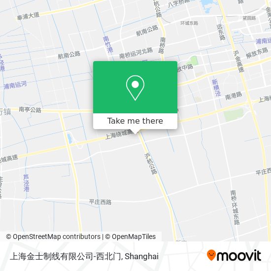 上海金士制线有限公司-西北门 map