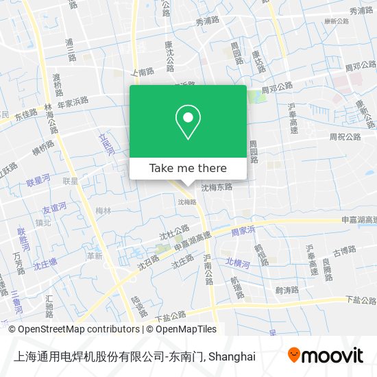上海通用电焊机股份有限公司-东南门 map