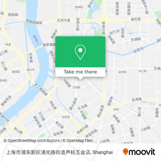 上海市浦东新区浦光路街道声桂五金店 map