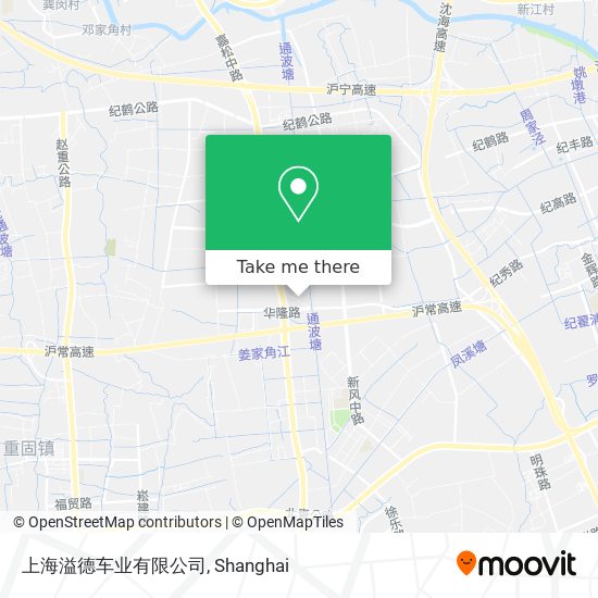 上海溢德车业有限公司 map