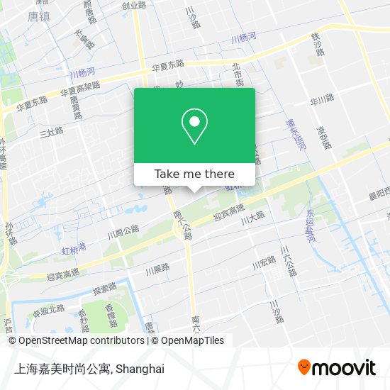 上海嘉美时尚公寓 map