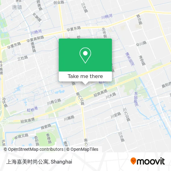 上海嘉美时尚公寓 map