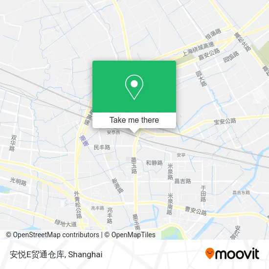 安悦E贸通仓库 map