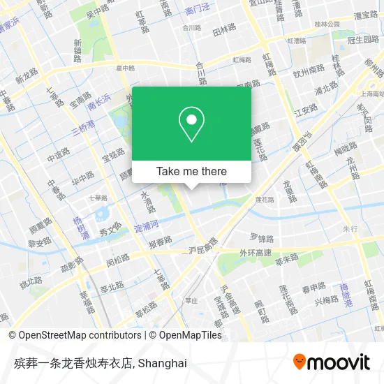 殡葬一条龙香烛寿衣店 map