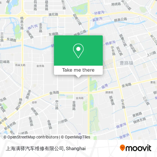 上海满驿汽车维修有限公司 map