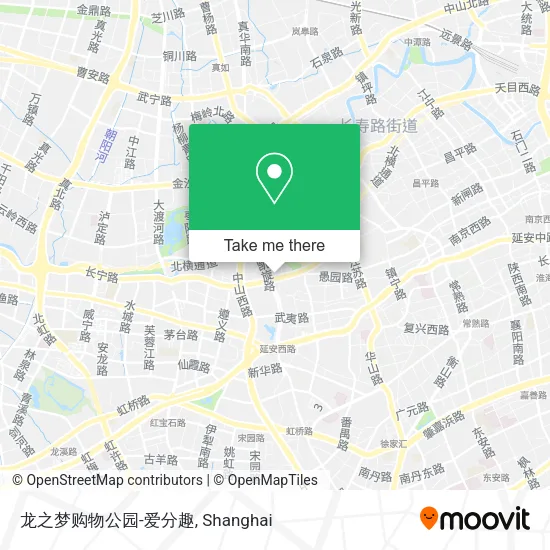 龙之梦购物公园-爱分趣 map
