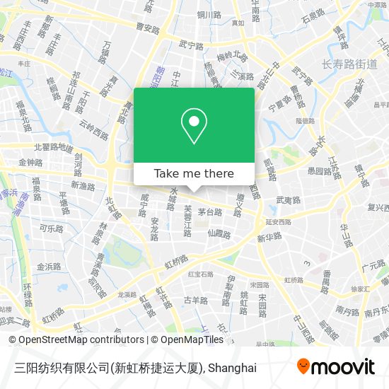 三阳纺织有限公司(新虹桥捷运大厦) map