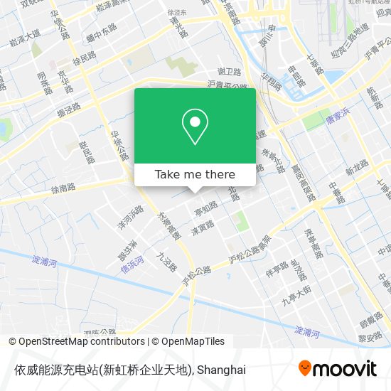 依威能源充电站(新虹桥企业天地) map