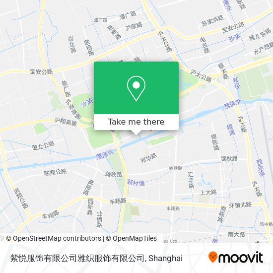 紫悦服饰有限公司雅织服饰有限公司 map