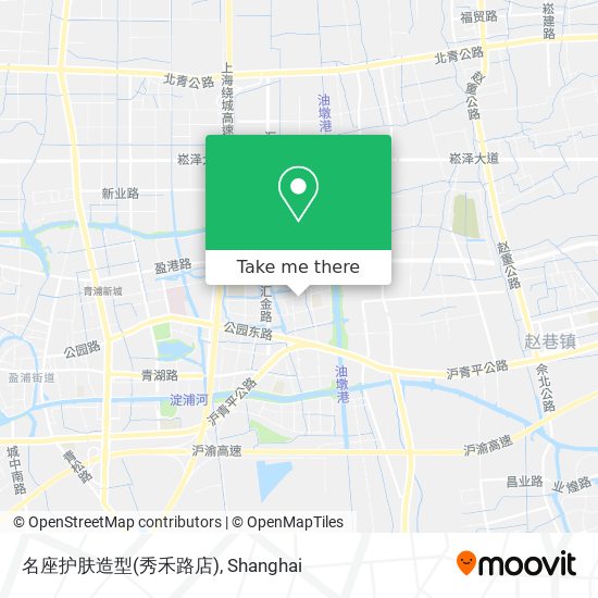 名座护肤造型(秀禾路店) map