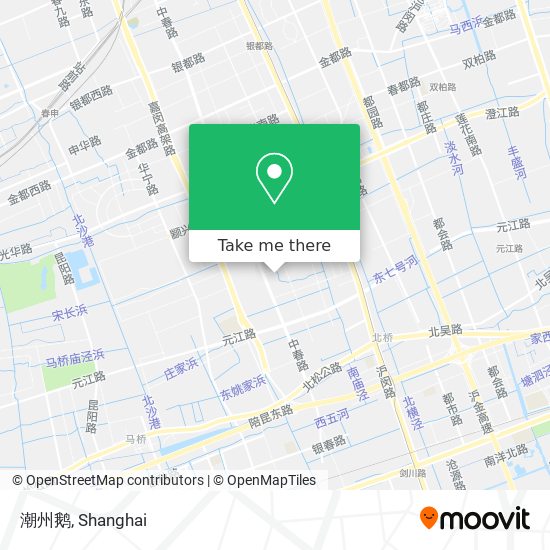 潮州鹅 map