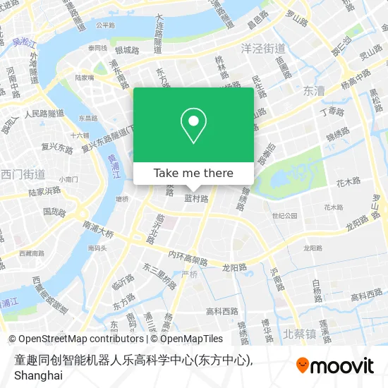 童趣同创智能机器人乐高科学中心(东方中心) map