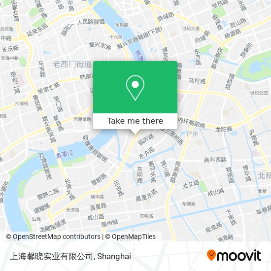 上海馨晓实业有限公司 map