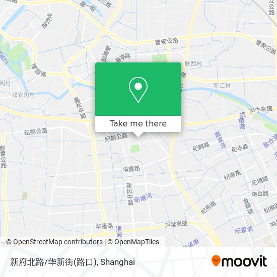 新府北路/华新街(路口) map