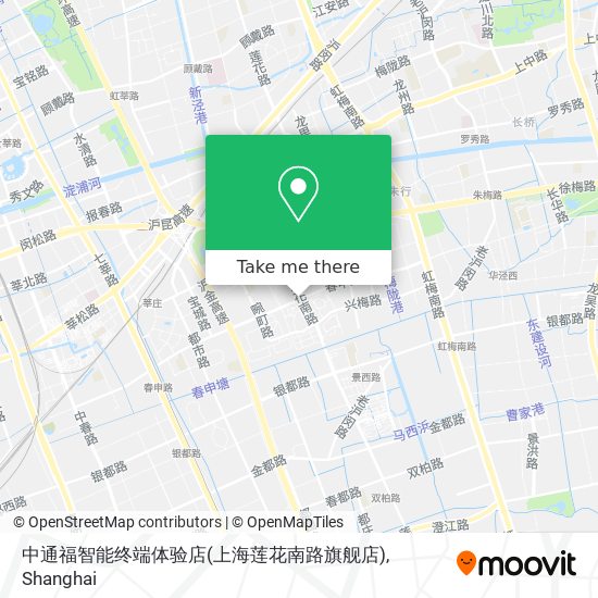 中通福智能终端体验店(上海莲花南路旗舰店) map