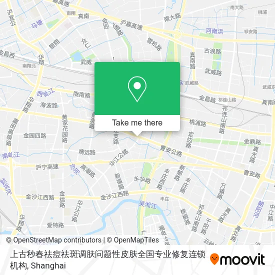上古秒春祛痘祛斑调肤问题性皮肤全国专业修复连锁机构 map
