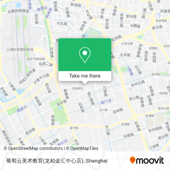 葡萄云美术教育(龙柏金汇中心店) map
