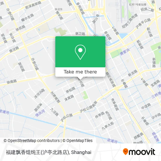 福建飘香馄饨王(沪亭北路店) map