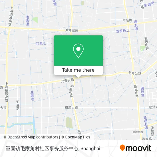 重固镇毛家角村社区事务服务中心 map