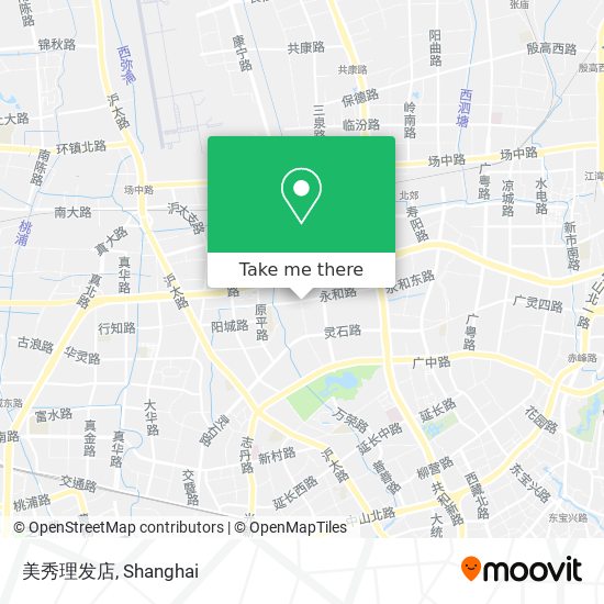 美秀理发店 map