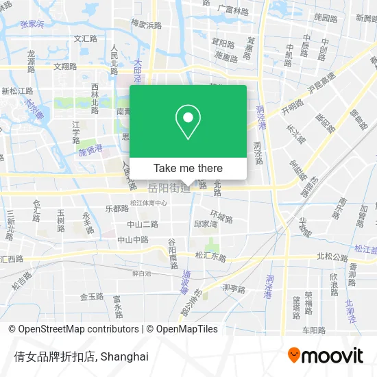 倩女品牌折扣店 map