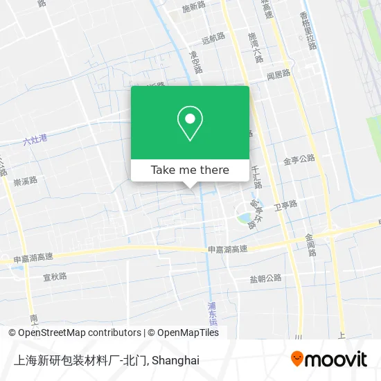 上海新研包装材料厂-北门 map