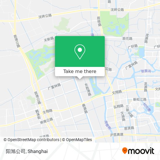 阳旭公司 map