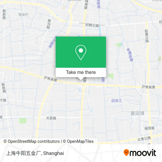 上海牛阳五金厂 map