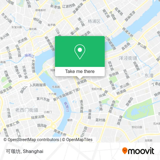 可颂坊 map