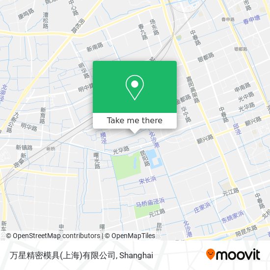 万星精密模具(上海)有限公司 map