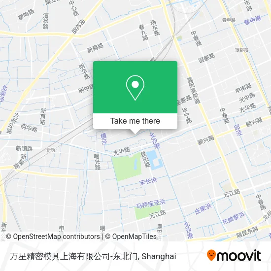 万星精密模具上海有限公司-东北门 map