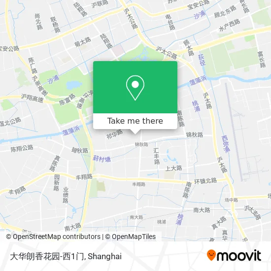 大华朗香花园-西1门 map