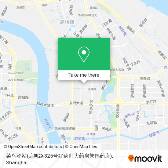 菜鸟驿站(启帆路325号好药师大药房繁锦药店) map