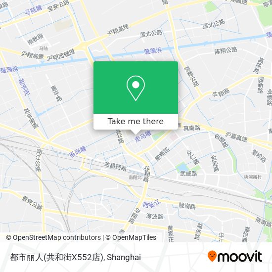 都市丽人(共和街X552店) map