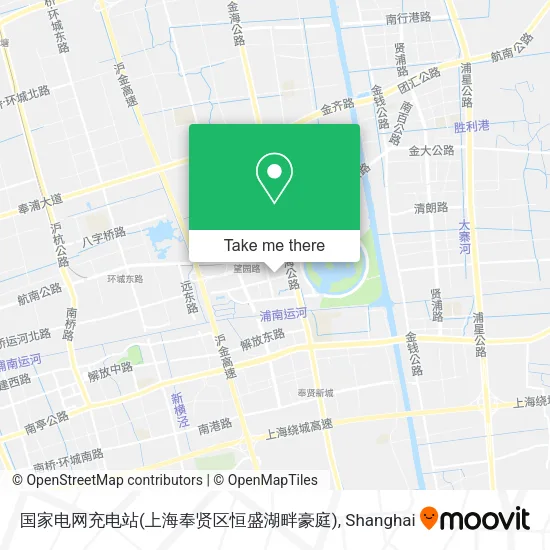 国家电网充电站(上海奉贤区恒盛湖畔豪庭) map