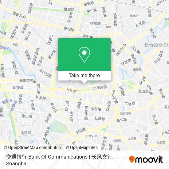 交通银行 Bank Of Communications | 长风支行 map