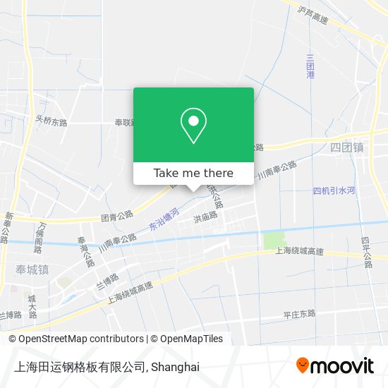 上海田运钢格板有限公司 map