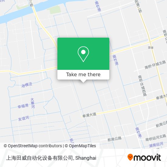 上海田威自动化设备有限公司 map