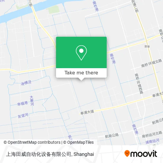 上海田威自动化设备有限公司 map