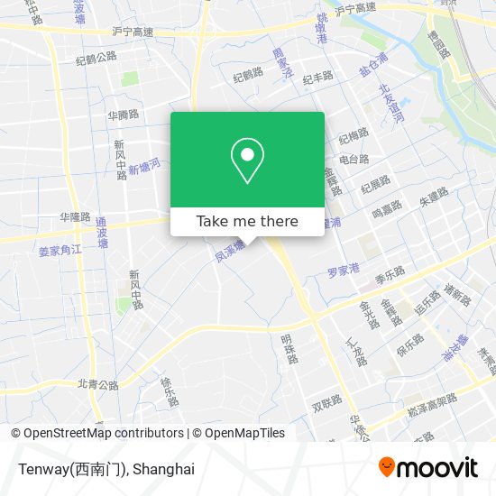 Tenway(西南门) map