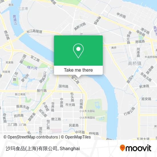 沙玛食品(上海)有限公司 map