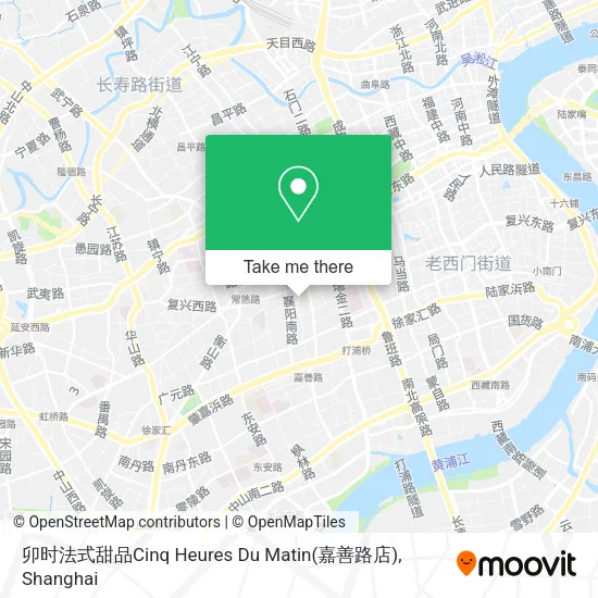 卯时法式甜品Cinq Heures Du Matin(嘉善路店) map